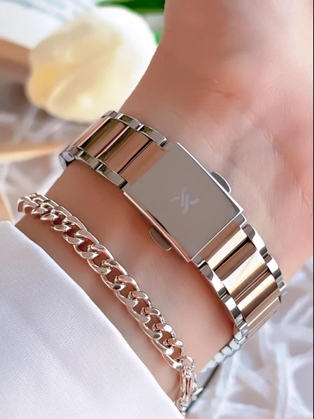 Daniel Klein Çelik Kordon 30 Mt Suya Dayanıklı Kadın Kol Saati+Bileklik BFG.1.10080.4 - Resim 3