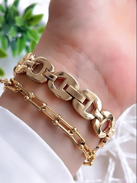 Coliseum Özel Tasarım Vintage Seri Kadın Kol Saati+ Bileklik Hediyeli CL8719.M1 - Resim 3