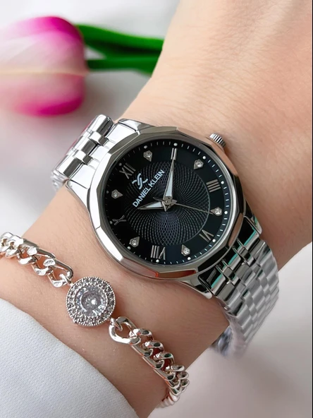 Daniel Klein Çelik Kordon 30 Mt Suya Dayanıklı Kadın Kol Saati+Bileklik BFG.13898.X2 ürün görseli