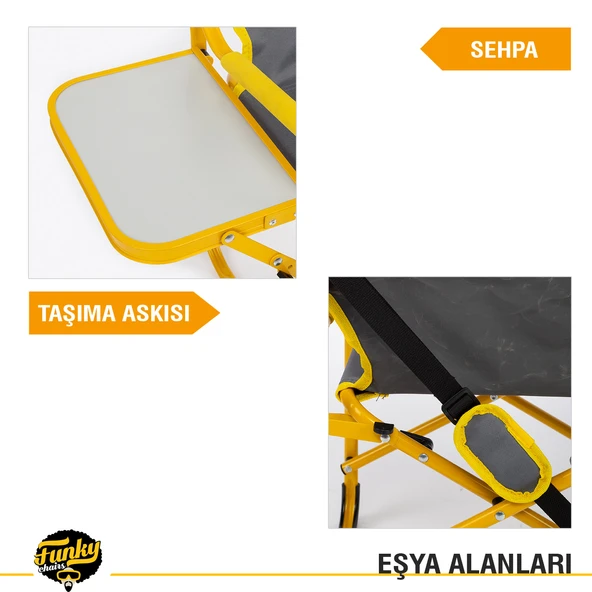 Çocuk Lüks Kamp Sandalyesi - Resim 6