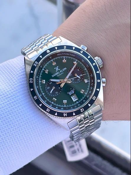 Daniel Klein İç Fonksiyonları Aktif 30 Mt Suya Dayanıklı 2 Yıl Garantili Erkek Kol Saati FG.13994.3 - Resim 3