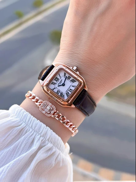 Lee Cooper Deri Kordonlu 3 Atm Suya Dayanıklı 2 Yıl Garantili Kadın Kol Saati BLC08191.431 - Resim 2