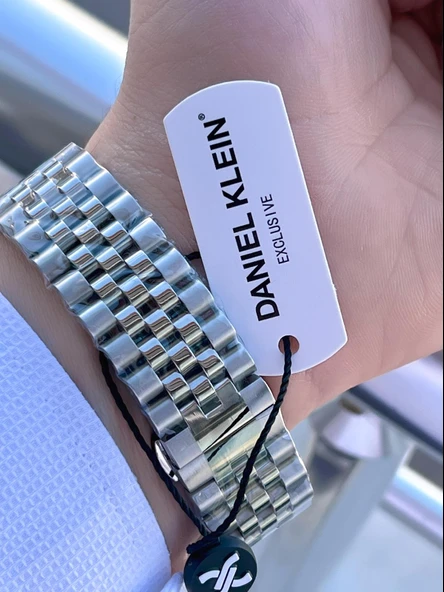 Daniel Klein İç Fonksiyonları Aktif 30 Mt Suya Dayanıklı 2 Yıl Garantili Erkek Kol Saati FG.13994.3 - Resim 6