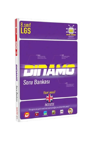 Tonguç Yayınları 8. Sınıf Ingilizce Dinamo Soru Bankası