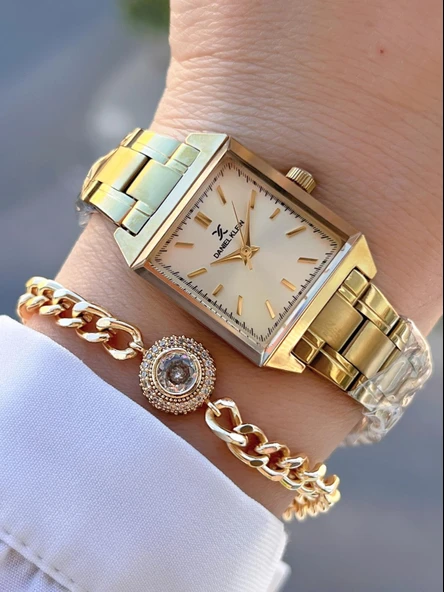 Daniel Klein Çelik Kordon 30 Mt Suya Dayanıklı 2 Yıl Garantili Kadın Kol Saati+Bileklik BYN.10816.3 ürün görseli