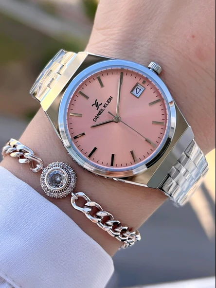 Daniel Klein Çelik Kordon 30 Mt Suya Dayanıklı Kadın Kol Saati+Bileklik BYN.14052.M2 ürün görseli