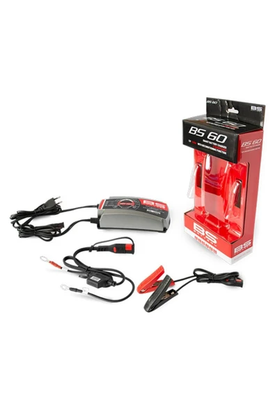 BS Battery Bs60 - Profesyonel Akıllı Akü Şarj Cihazı 12v 1a/4a/6a - 8