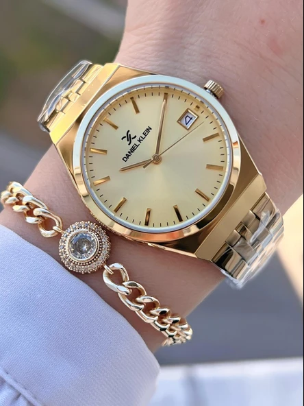 Daniel Klein Çelik Kordon 30 Mt Suya Dayanıklı Kadın Kol Saati+Bileklik BYN.14052.6 ürün görseli