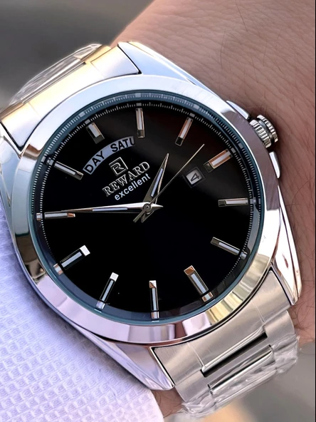 Reward Çelik Kordon 5 Atm Suya Dayanıklı Takvimli Kadran 2 Yıl Garantili Erkek Kol Saati ERW147126.3 ürün görseli