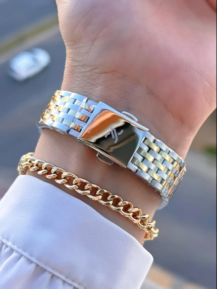 Daniel Klein Çelik Kordon 30 Mt Suya Dayanıklı 2 Yıl Garantili Kadın Kol Saati+Bileklik BYN.10837.4 - Resim 3