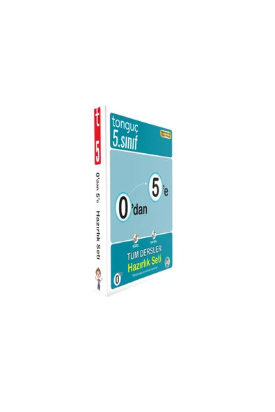 Tonguç Yayınları 0'dan 5'e Konu Anlatımlı Hazırlık Seti ( Sayısal - Sözel ) ürün görseli 1