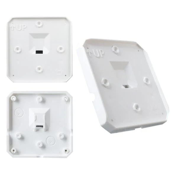 Thor TKB-1111 Dış Mekan Kamera Montaj Kutusu Kare Buat + Taban - Resim 2