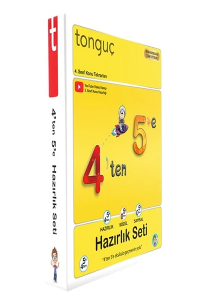 Tonguç Akademi Tonguç 4'ten 5'e Hazırlık Seti