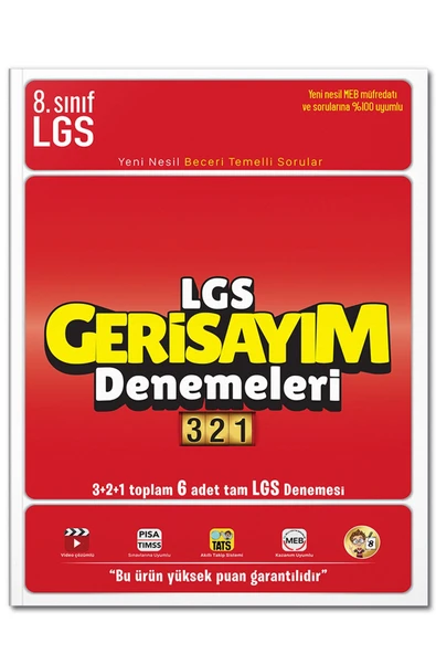 Tonguç Yayınları Lgs Geri Sayım Denemeleri 321
