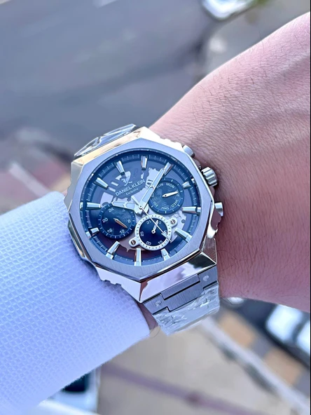 Daniel Klein Çelik Kasa&Kordon İç Fonksiyonları Aktif 2 Yıl Garantili Erkek Kol Saati FG.CL.14000.2 - Resim 3