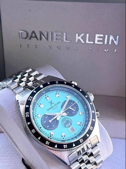 Daniel Klein İç Fonksiyonları Aktif 30 Mt Suya Dayanıklı 2 Yıl Garantili Erkek Kol Saati FG.13994.6 - 1