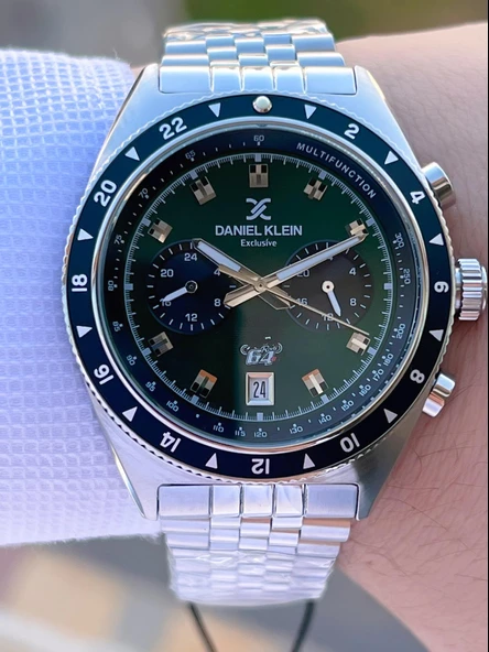 Daniel Klein İç Fonksiyonları Aktif 30 Mt Suya Dayanıklı 2 Yıl Garantili Erkek Kol Saati FG.13994.3 - Resim 4