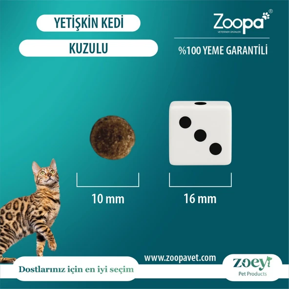 Zoey Kuzulu Yetişkin Kedi Maması 15 KG - 4