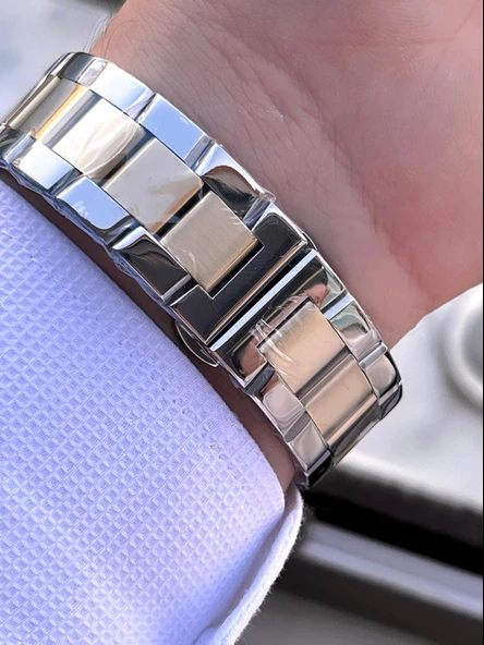 Reward Çelik Kordon 2 Yıl Garantili 5 Atm Suya Dayanıklı İç Fonksiyonları Aktif Erkek Kol Saati RE27 - Resim 5