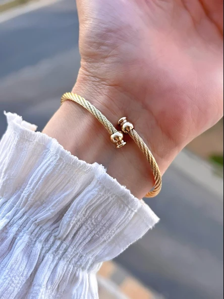 Coliseum Çelik Kordon Cartier Hasır Model Kilitsiz Tasarım Kadın Kol Saati FG.HS.004 - Resim 3