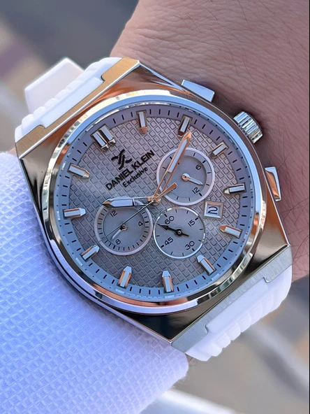 Daniel Klein Silikon Kordon İç Fonksiyonları Aktif 2 Yıl Garantili Erkek Kol Saati FG.DK10676.4 ürün görseli