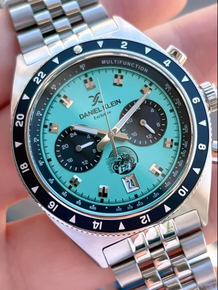 Daniel Klein İç Fonksiyonları Aktif 30 Mt Suya Dayanıklı 2 Yıl Garantili Erkek Kol Saati FG.13994.6 - 5