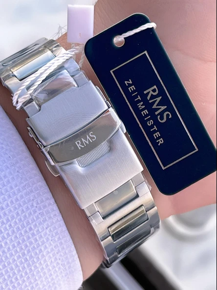 Rms Romanson Çelik Kasa & Kordon 5 Atm Suya Dayanıklı 2 Yıl Garantili Erkek Kol Saati AG1635.03 - Resim 4