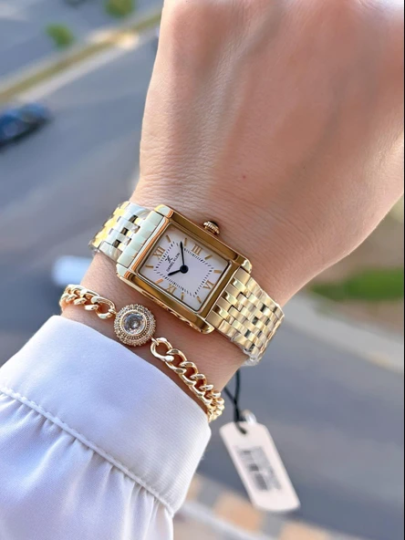 Daniel Klein Çelik Kordon 30 Mt Suya Dayanıklı 2 Yıl Garantili Kadın Kol Saati+Bileklik BYN.10837.2 - Resim 2