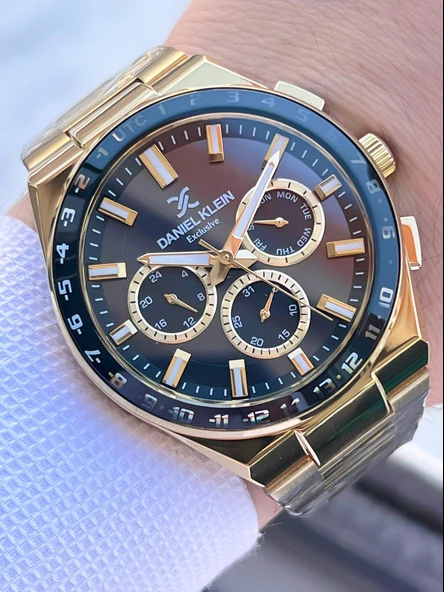 Daniel Klein İç Fonksiyonları Aktif 30 Mt Suya Dayanıklı 2 Yıl Garantili Erkek Kol Saati FG.13522.9 ürün görseli