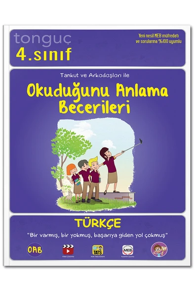 Tonguç Yayınları 4. Sınıf Okuduğunu Anlama Becerileri - 2