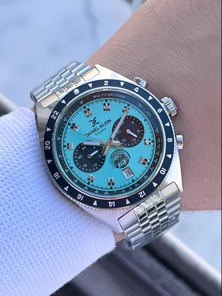 Daniel Klein İç Fonksiyonları Aktif 30 Mt Suya Dayanıklı 2 Yıl Garantili Erkek Kol Saati FG.13994.6 - 3