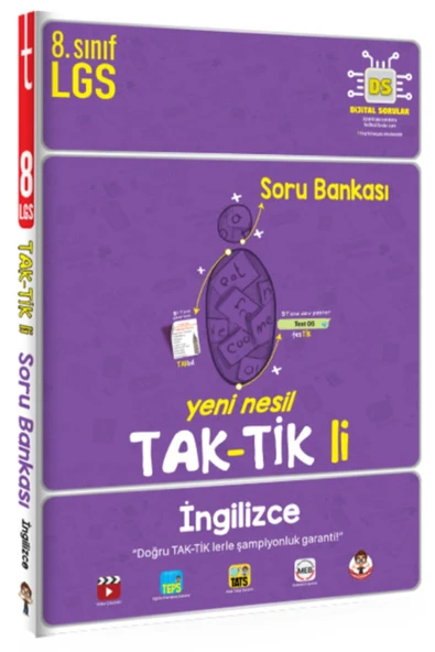 Tonguç Akademi 8. Sınıf Ingilizce Taktikli Soru Bankası
