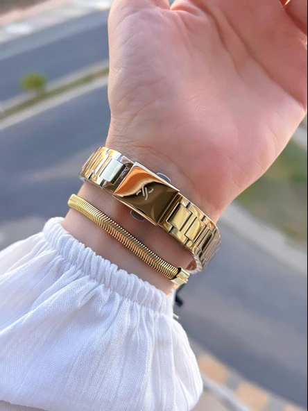 Daniel Klein Özel Kesme Camlı 3 Atm Suya Dayanıklı 2 Yıl Garantili Kadın Kol Saati+Bileklik V10925.2 - Resim 3