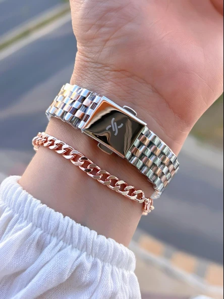 Daniel Klein Özel Kesme Camlı 3 Atm Suya Dayanıklı 2 Yıl Garantili Kadın Kol Saati+Bileklik V92601.6 - Resim 3