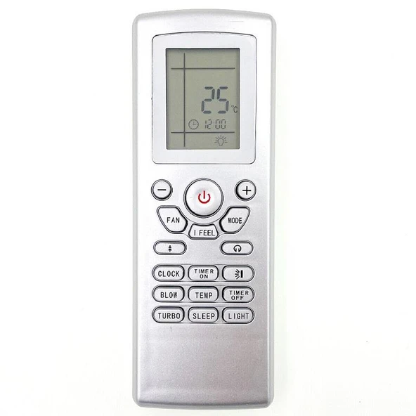 Gree GKH12BB-K6DNA3A/I Multi Kaset Tipi İle Uyumlu Klima Kumandası ürün görseli 1