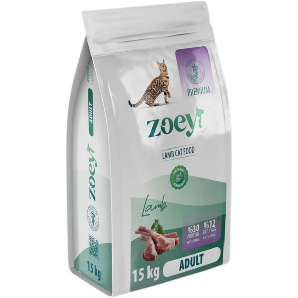 Zoey Kuzulu Yetişkin Kedi Maması 15 KG