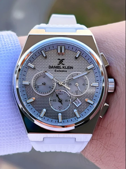 Daniel Klein Silikon Kordon İç Fonksiyonları Aktif 2 Yıl Garantili Erkek Kol Saati FG.DK10676.4 - Resim 3