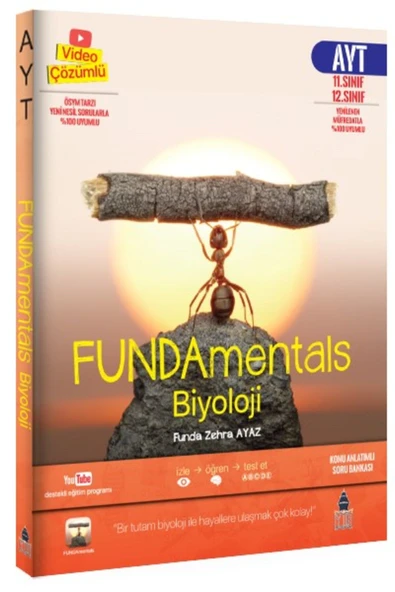 Tonguç Yayınları Fundamentals Tyt Ve Ayt Biyoloji Konu Anlatımlı Soru Bankası (2 SET - 4 KİTAP) - 2