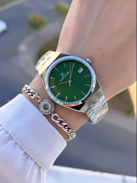 Daniel Klein Çelik Kordon 30 Mt Suya Dayanıklı Kadın Kol Saati+Bileklik BYN.14052.M3 - Resim 2