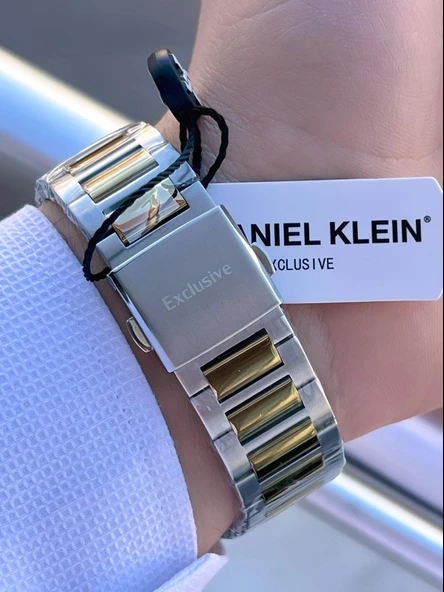 Daniel Klein İç Fonksiyonları Aktif 30 Mt Suya Dayanıklı 2 Yıl Garantili Erkek Kol Saati FG.13522.10 - Resim 5