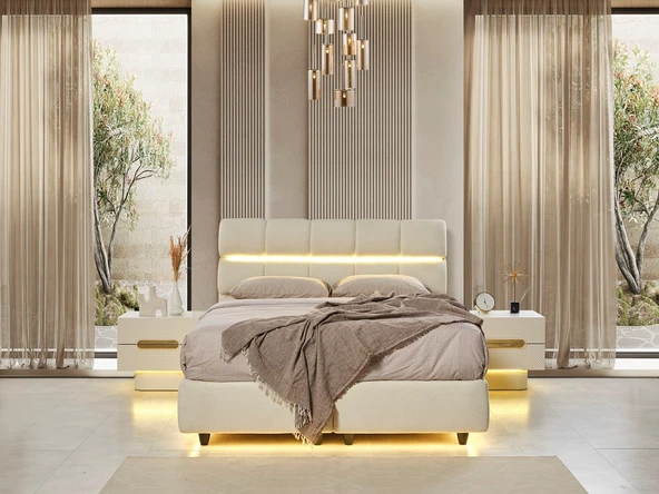 BASEL MDF YATAK ODASI TAKIMI - Resim 5