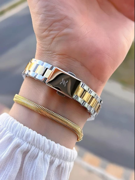 Daniel Klein Takvimli Kadran 3 Atm Suya Dayanıklı 2 Yıl Garantili Kadın Kol Saati+Bileklik BX10944.3 - Resim 3