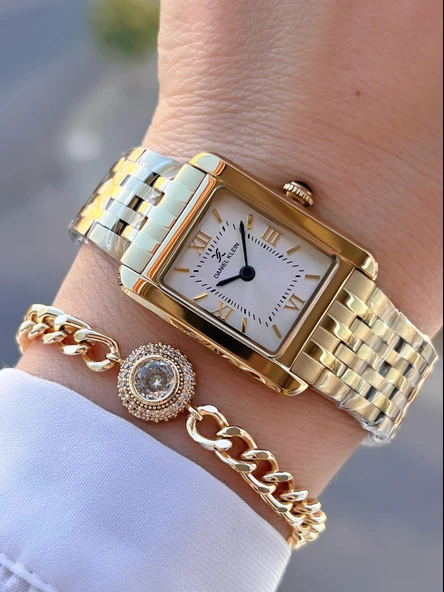 Daniel Klein Çelik Kordon 30 Mt Suya Dayanıklı 2 Yıl Garantili Kadın Kol Saati+Bileklik BYN.10837.2 ürün görseli