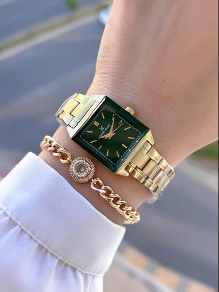 Daniel Klein Çelik Kordon 30 Mt Suya Dayanıklı 2 Yıl Garantili Kadın Kol Saati+Bileklik BYN.10816.4 - 2