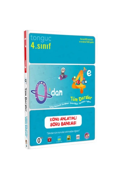 Tonguç Yayınları Tonguç Yayınları 4.sınıf 0 Dan 4 E Tüm Dersler Konu Anlatımlı Soru Bankası