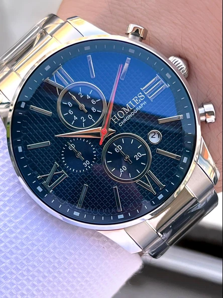 Homies İç Fonksiyonları Aktif 30 Mt Suya Dayanıklı 2 Yıl Garantili Erkek Kol Saati ERK.7S01-2 ürün görseli