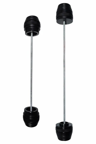 NK MOTORS Yamaha MT-07 2014-2024 Uyumlu Ön Arka Aks Koruma Takoz Seti - 4