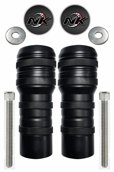 NK MOTORS Bajaj NS 125 2020-2025 Uyumlu Koruma Takozu Seti