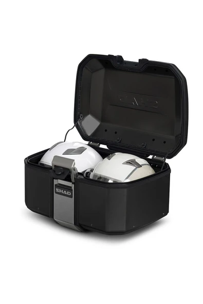 Shad Motosiklet Çanta - Topcase - Terra Tr55 Alüminyum Çanta Siyah Black - 2