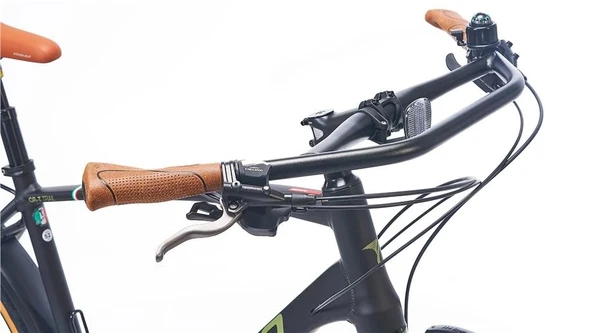 CARRARO CR-T TRAIL ERKEK ŞEHİR BİSİKLETİ 520H HD 27.5 JANT 30 VİTES MAT SİYAH YEŞİL KAMUFLAJ - Resim 2